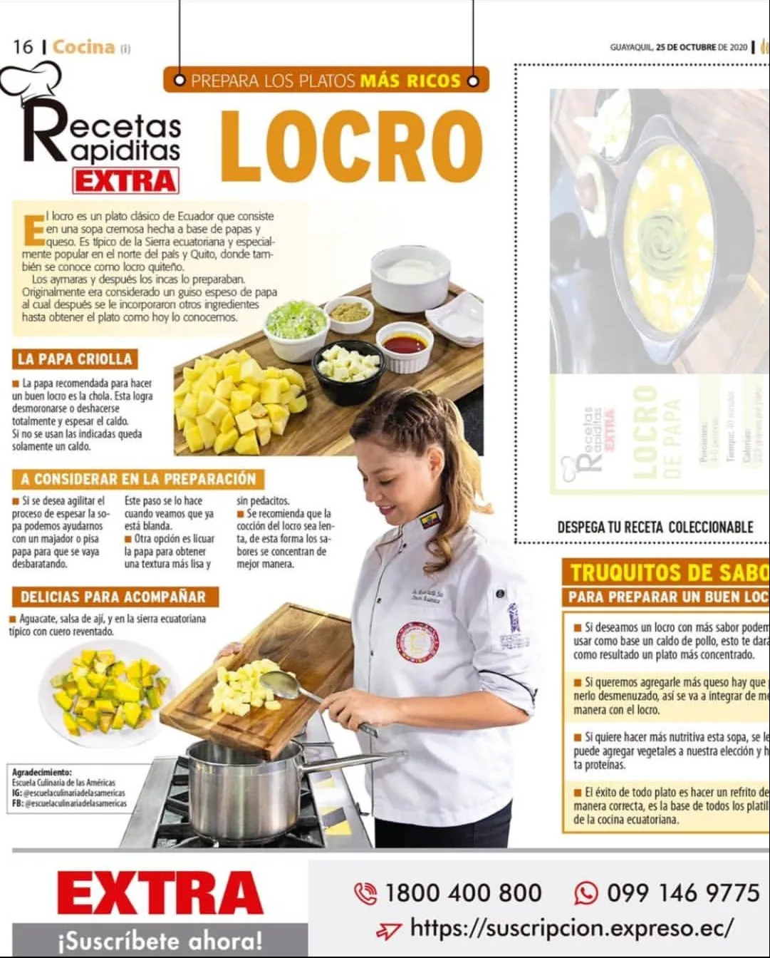 RECETAS RAPIDITAS EN DIARIO EXTRA